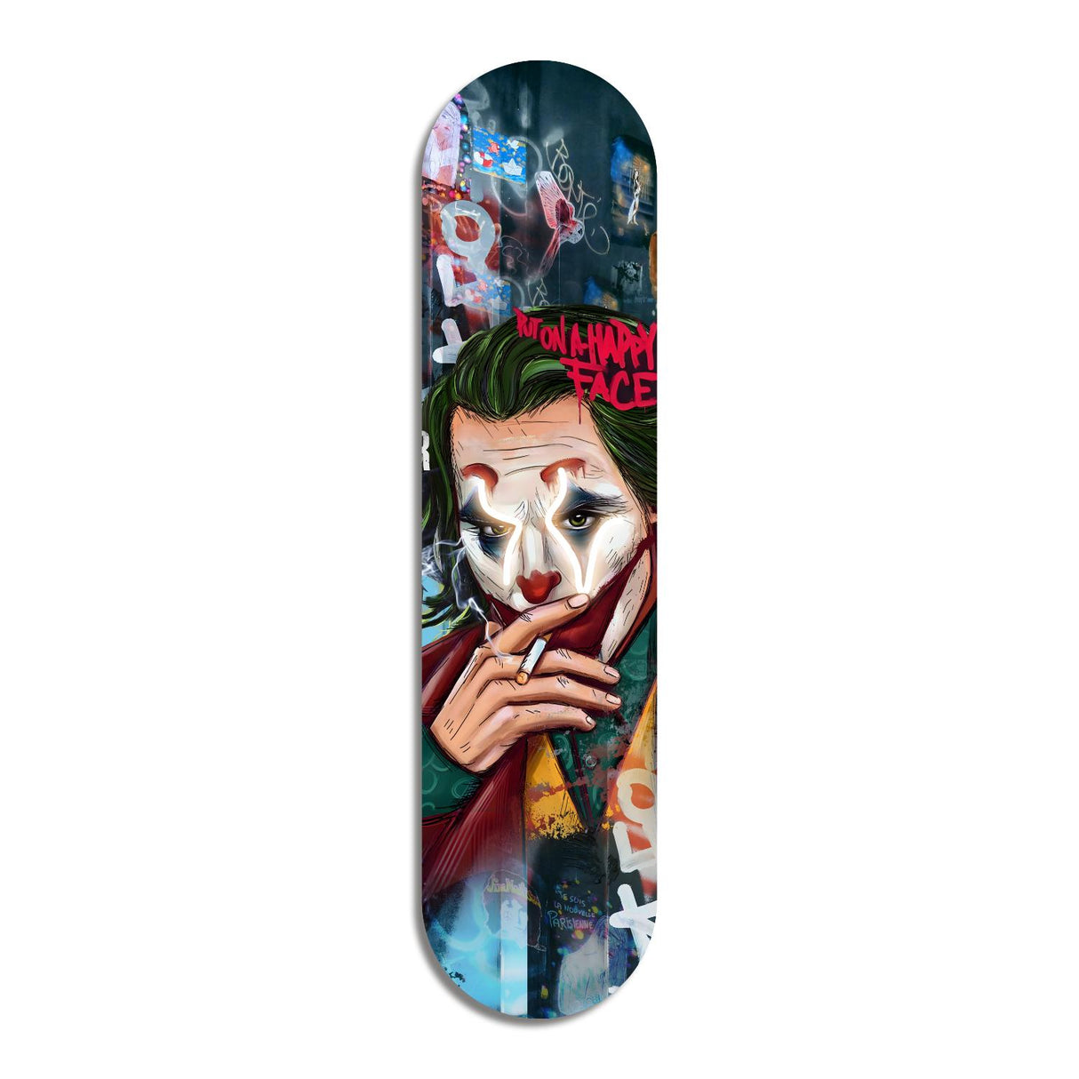 PALAIS ROYAL Pannello Skate con LED Joker 20x80cm