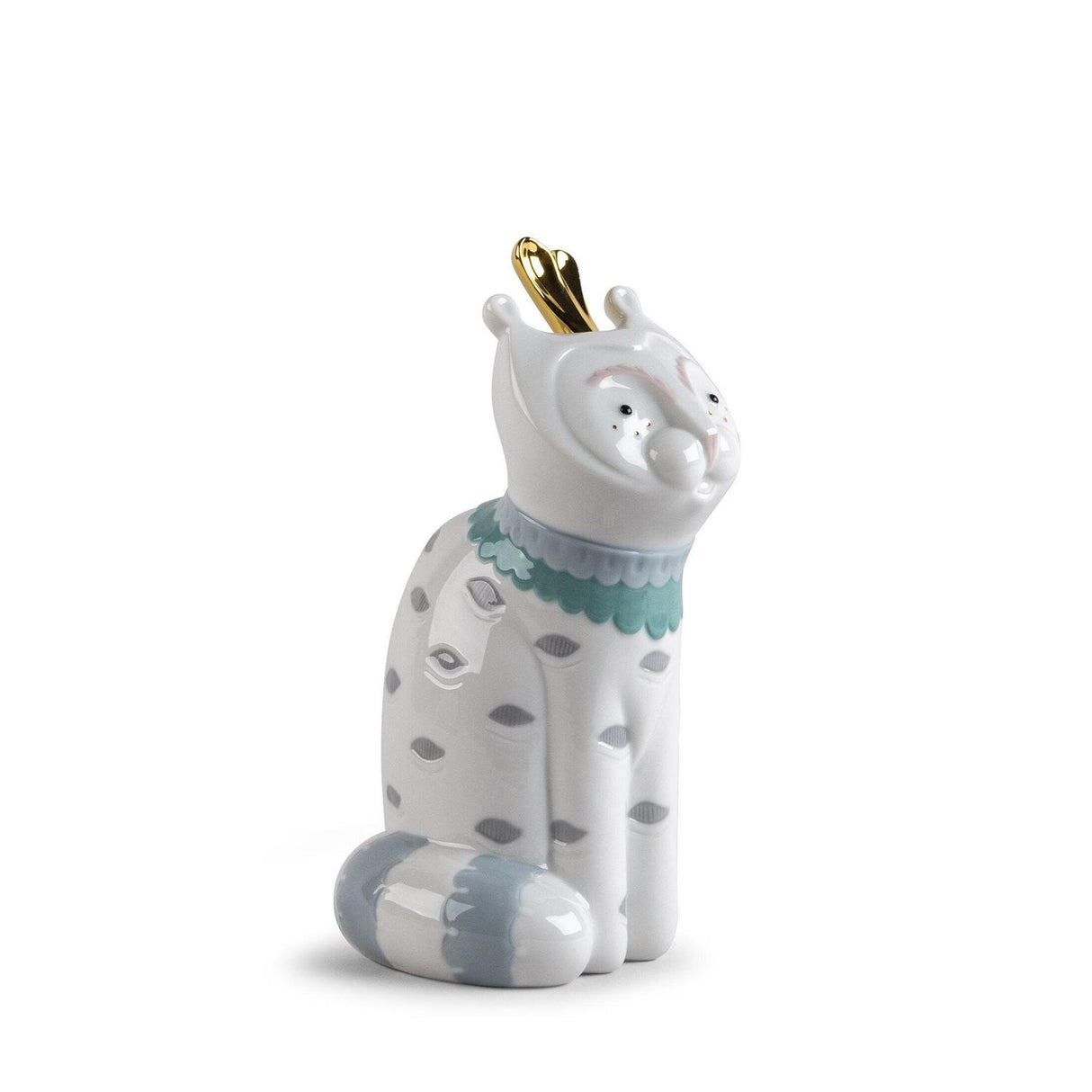 LLADRO' Amici Sorprendenti Gatto 19x9cm Porcellana