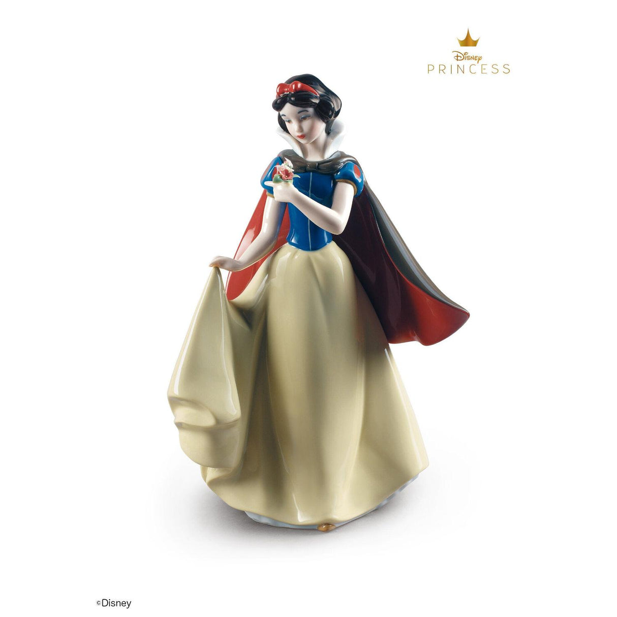 LLADRO' Figurina Biancaneve 26x18cm Porcellana