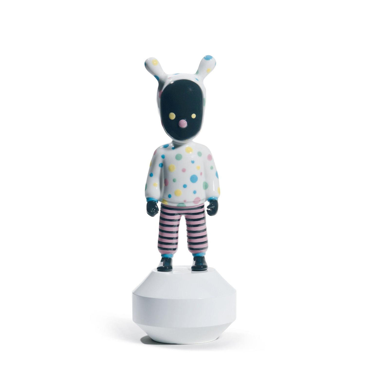 LLADRO' Scultura The Guest By Devilrobots Modello Piccolo Serie Numerate 30x11cm Porcellana