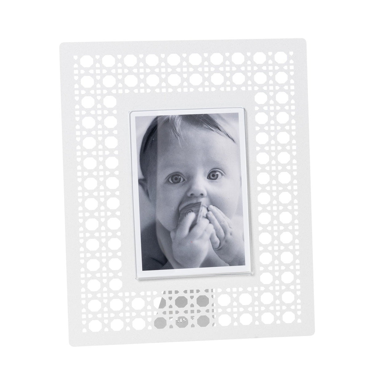 ARTI & MESTIERI Portafoto di Design Vienna Grande Bianco Marmo