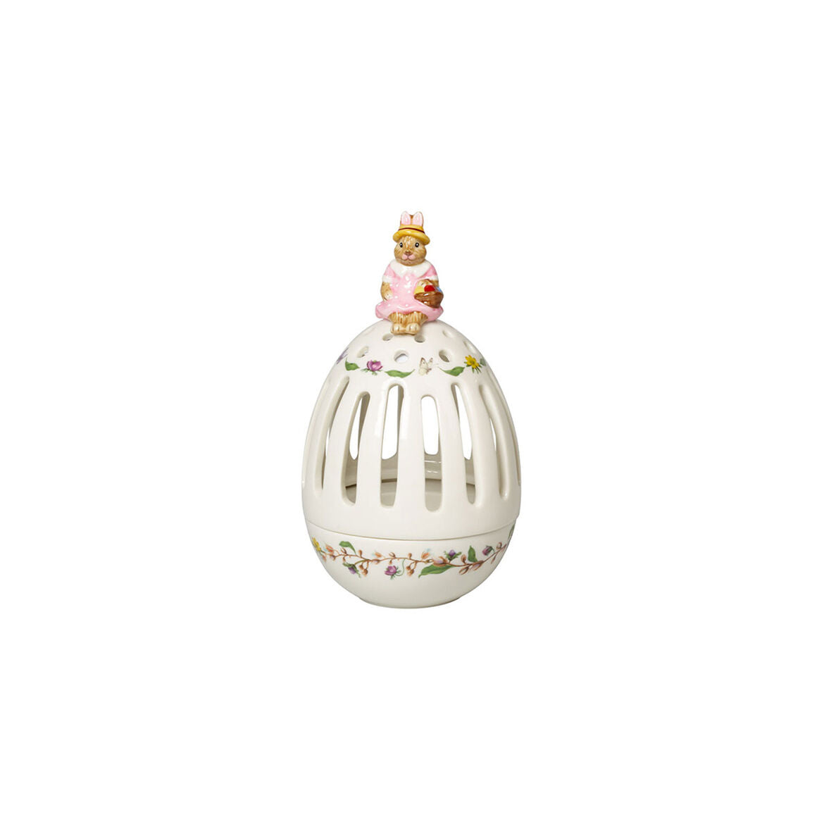 VILLEROY & BOCH - Bunny Tales uovo portacandelina Anna, 16 cm - Pasqua