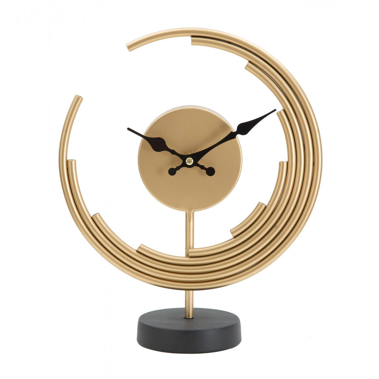MAURO FERRETTI Moon Table Clock 25x30cm Metal
