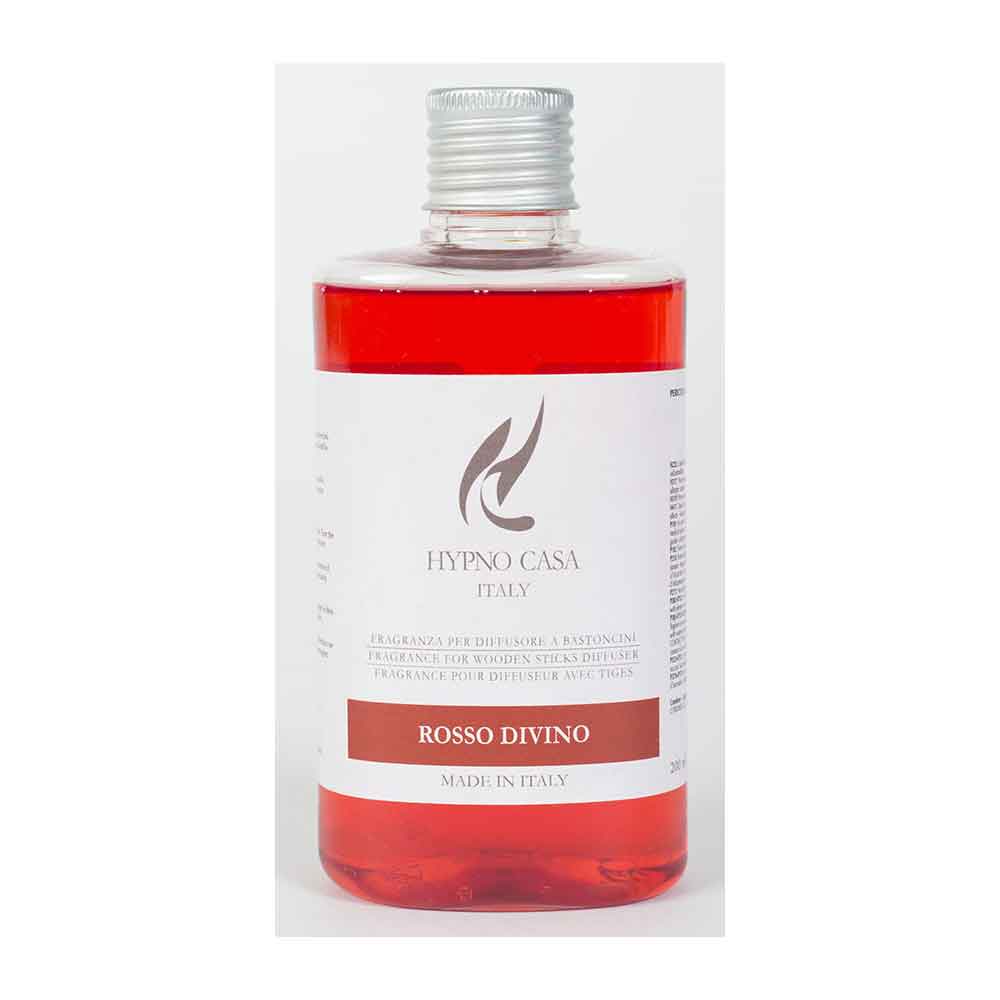 HYPNO CASA - Profumatore Diffusore Ricarica Rosso Divino Eco 200ml