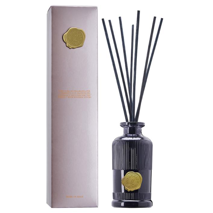 HYPNO CASA Fragrance-Free Style Reed Diffuser Bottle 200ml Black