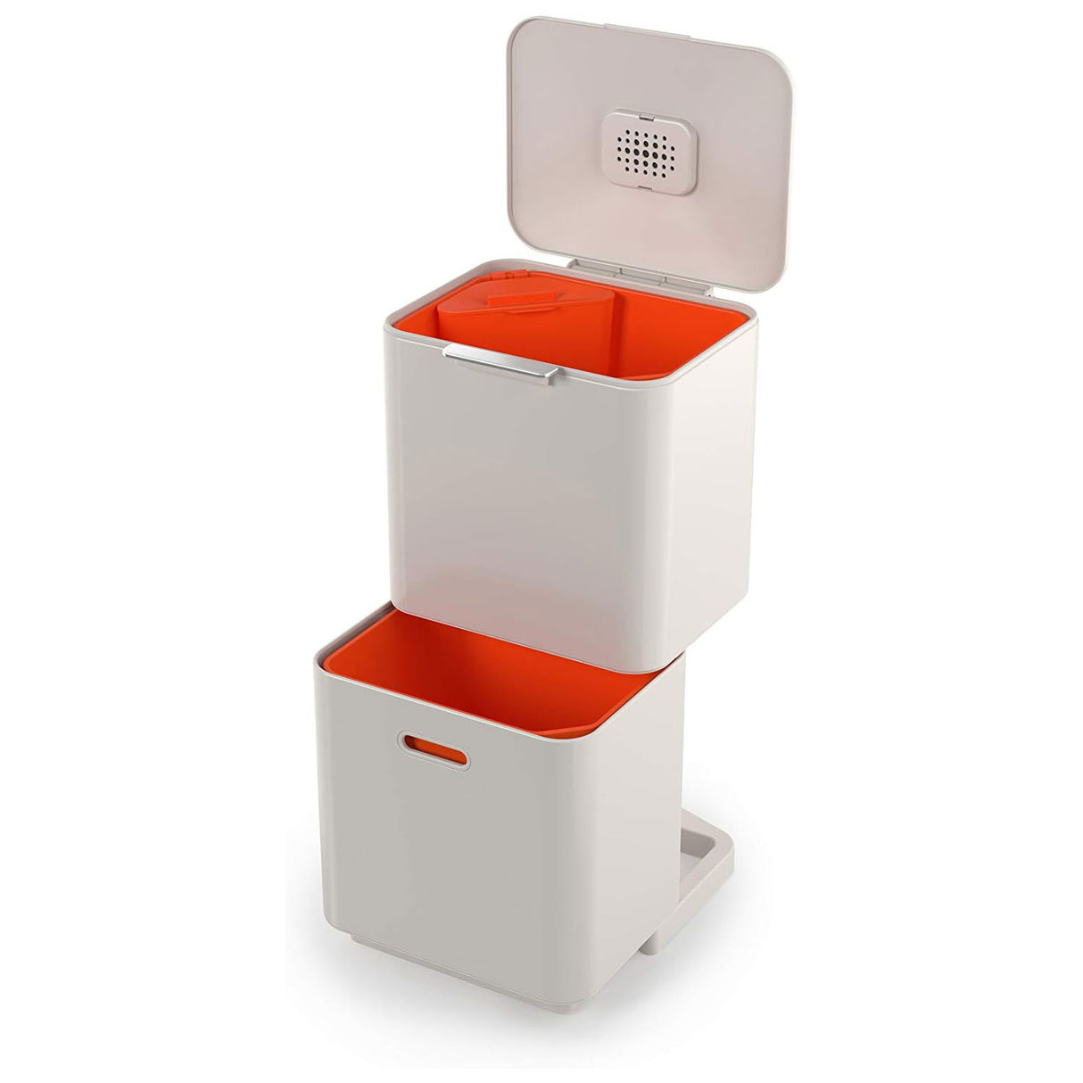 JOSEPH JOSEPH Totem Max Waste Bin 60L Stone 82x39cm