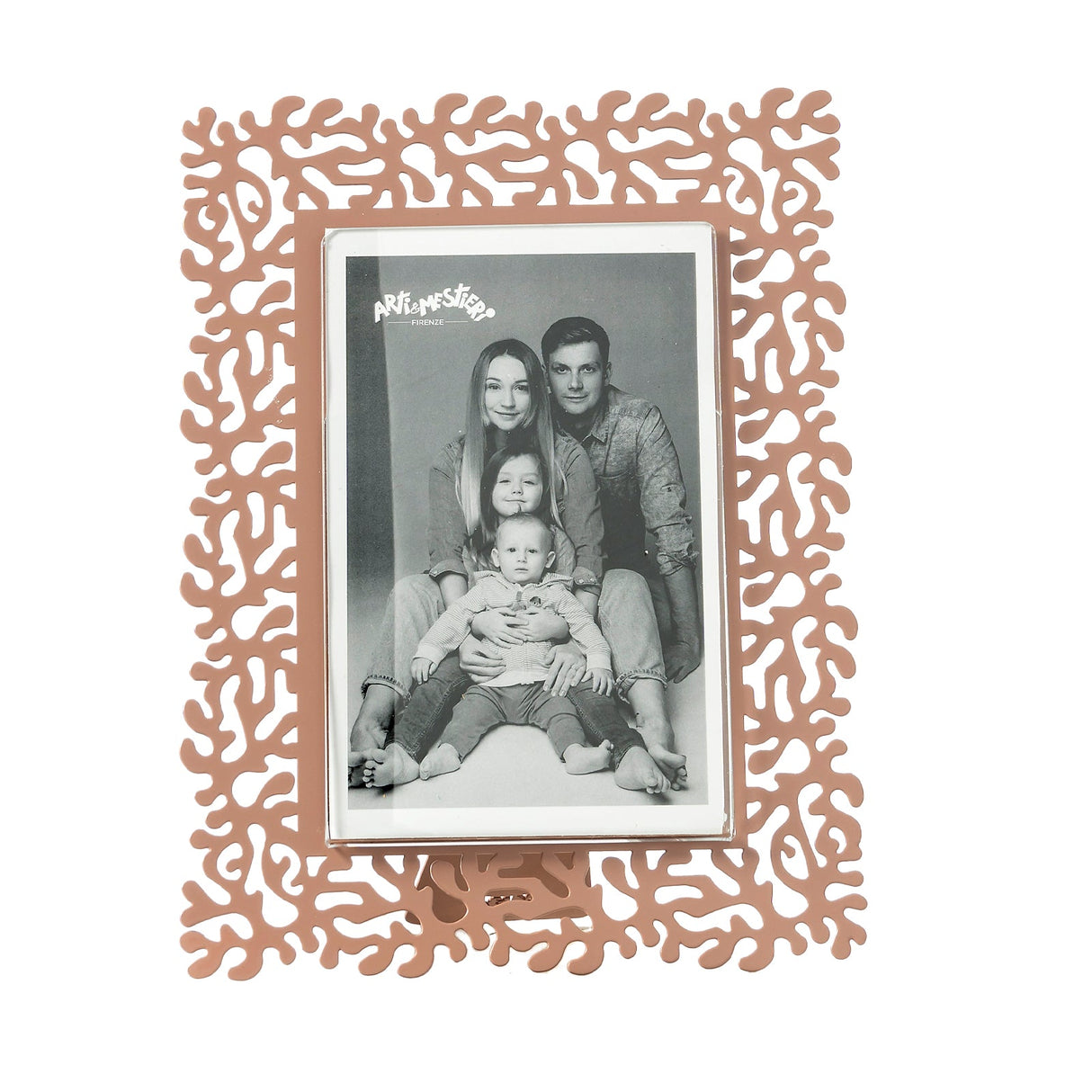 ARTI & MESTIERI Portafoto Corallo Grande Mocha Mousse 26,4x21,6cm