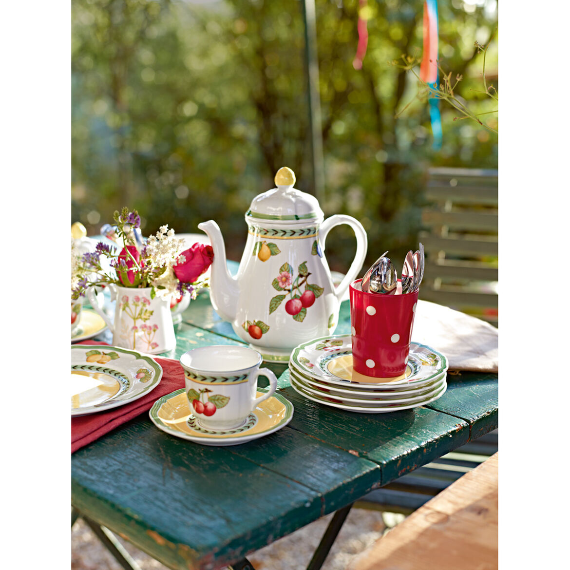 VILLEROY & BOCH French Garden Fleurence Bricco da Caffè Caffettiera 1022810100