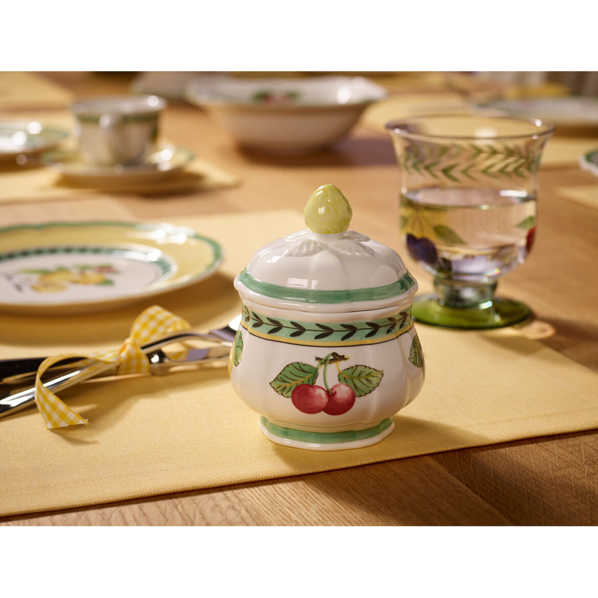 VILLEROY & BOCH French Garden Fleurence Sugar Bowl 200ml 1022810930