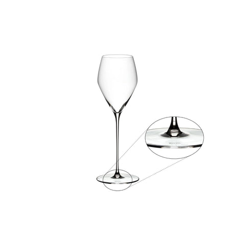 RIEDEL Veloce Calice Flute da Champagne Set 2 Pezzi 327ml Cristallo