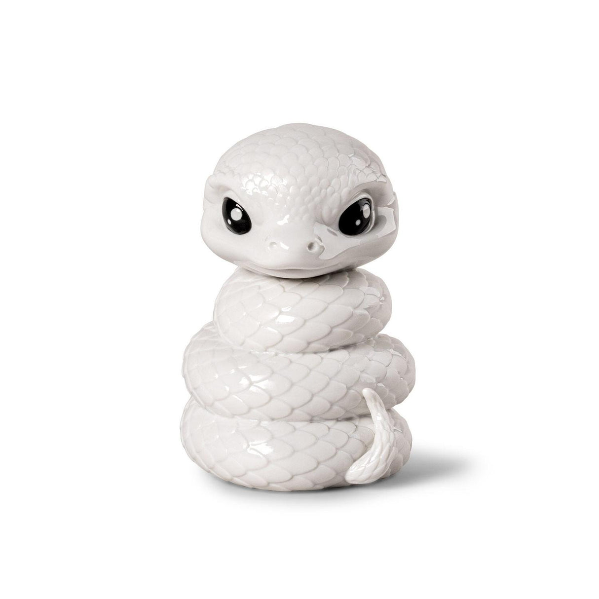 LLADRO' Figurina Baby Snake 16x12cm Porcellana