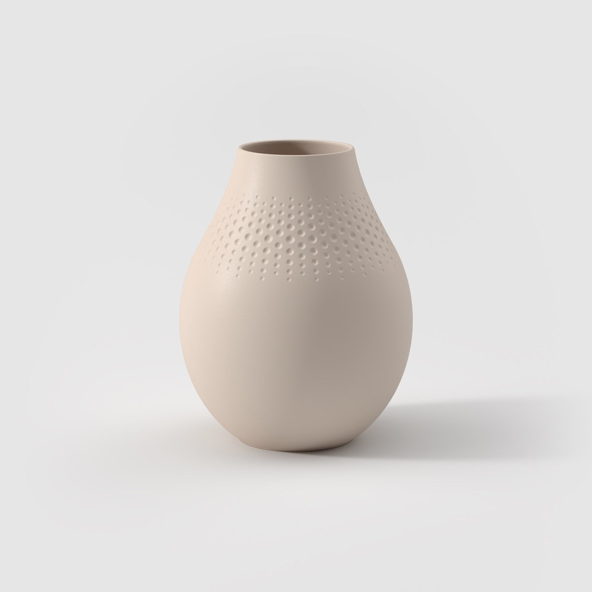 Vaso Manufacture Collier Villeroy & Boch in porcellana opaca 20x16 cm