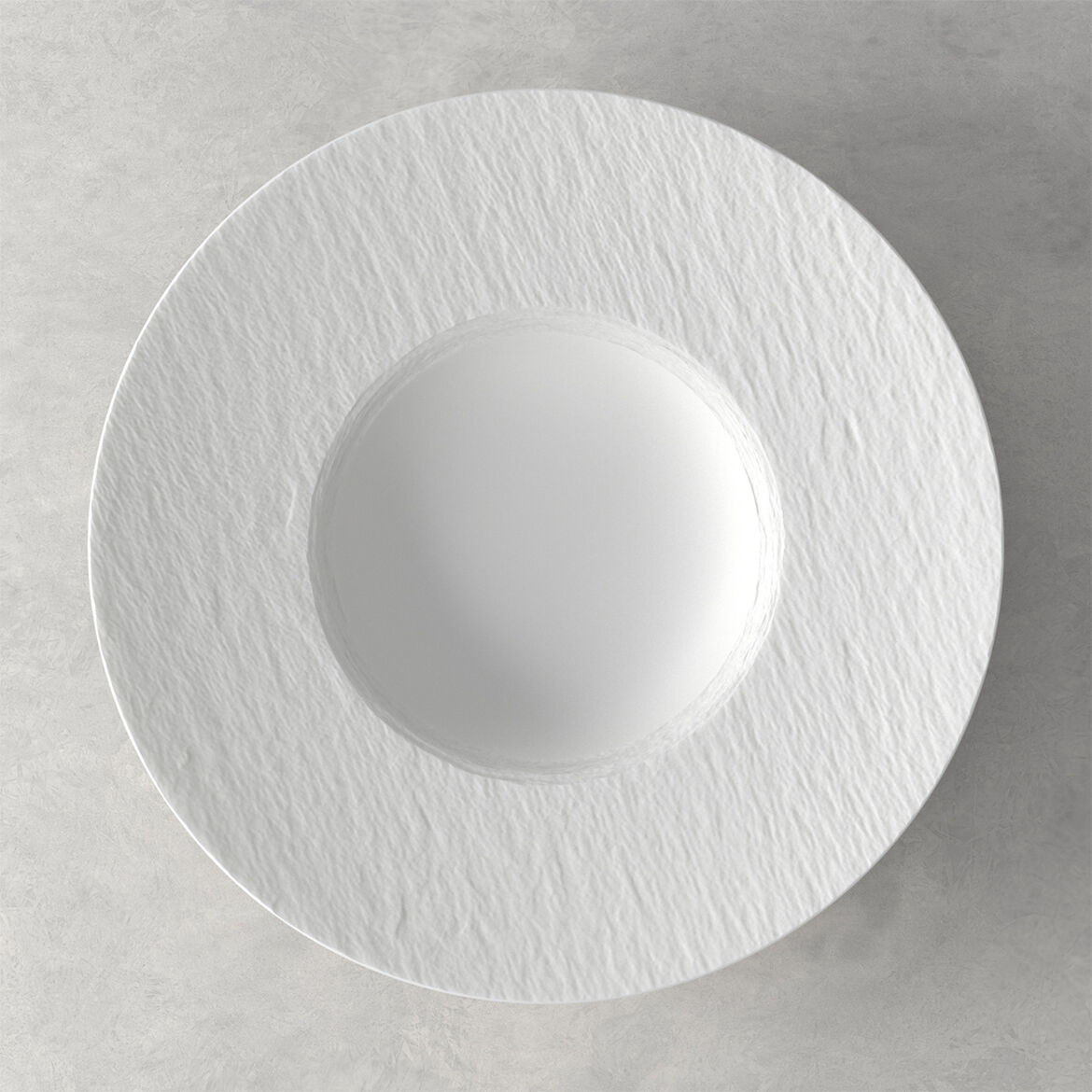 Piatto pasta Manufacture Rock Villeroy & Boch porcellana opaca 28 cm