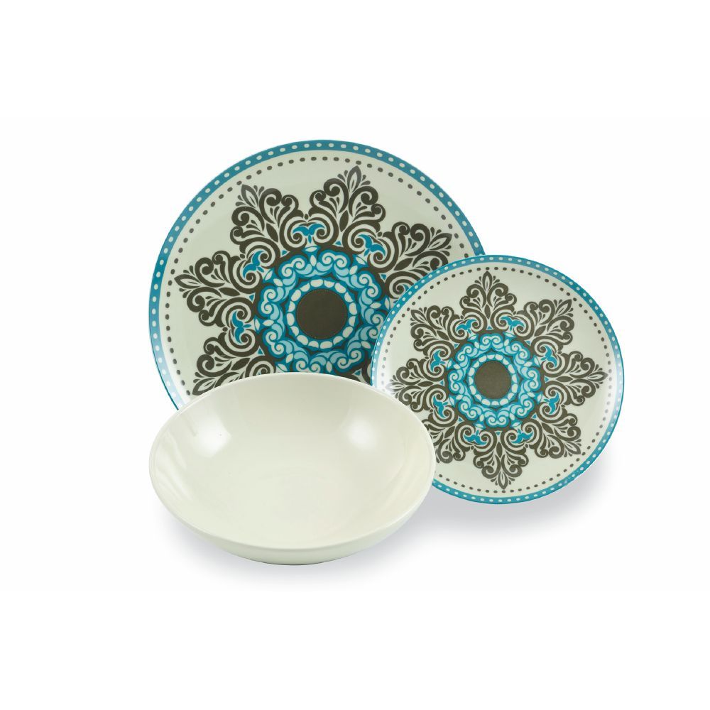 VILLA D'ESTE HOME TIVOLI - Cala Jondal Table Service Plates 18 Pieces