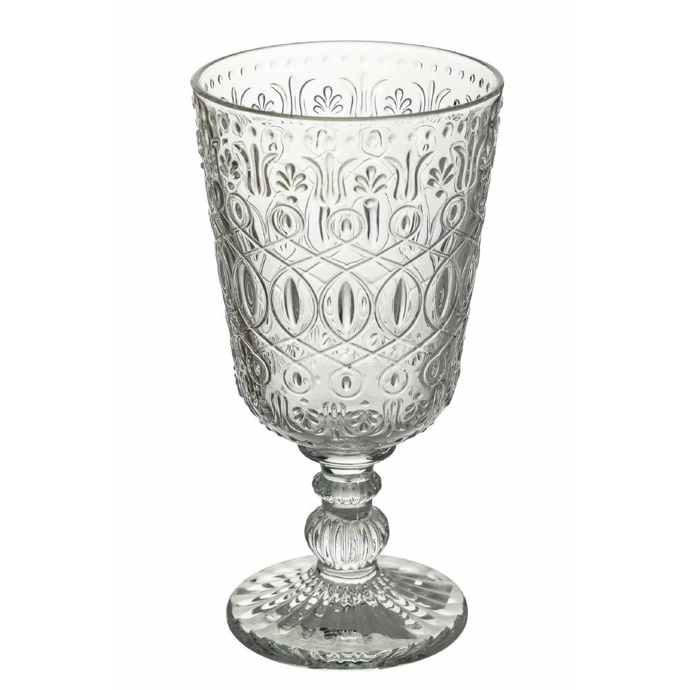 VILLA D'ESTE HOME TIVOLI New Marrakech Bicchiere Calice Vino Set 6 Pezzi 310ml Vetro