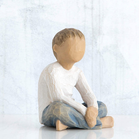 WILLOW TREE Figurina Statuina Bambino Pieno di Fantasia Design di Susan Lordi 6cm Resina