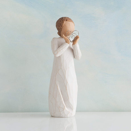 WILLOW TREE Figurina Statuina Un Sacco d'Amore Molto Amore, Multicolore Resina