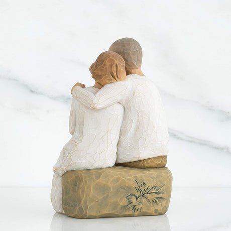 WILLOW TREE Figurina Statuina Anniversario Design di Susan Lordi 15cm Resina
