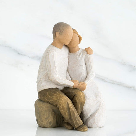 WILLOW TREE Figurina Statuina Anniversario Design di Susan Lordi 15cm Resina