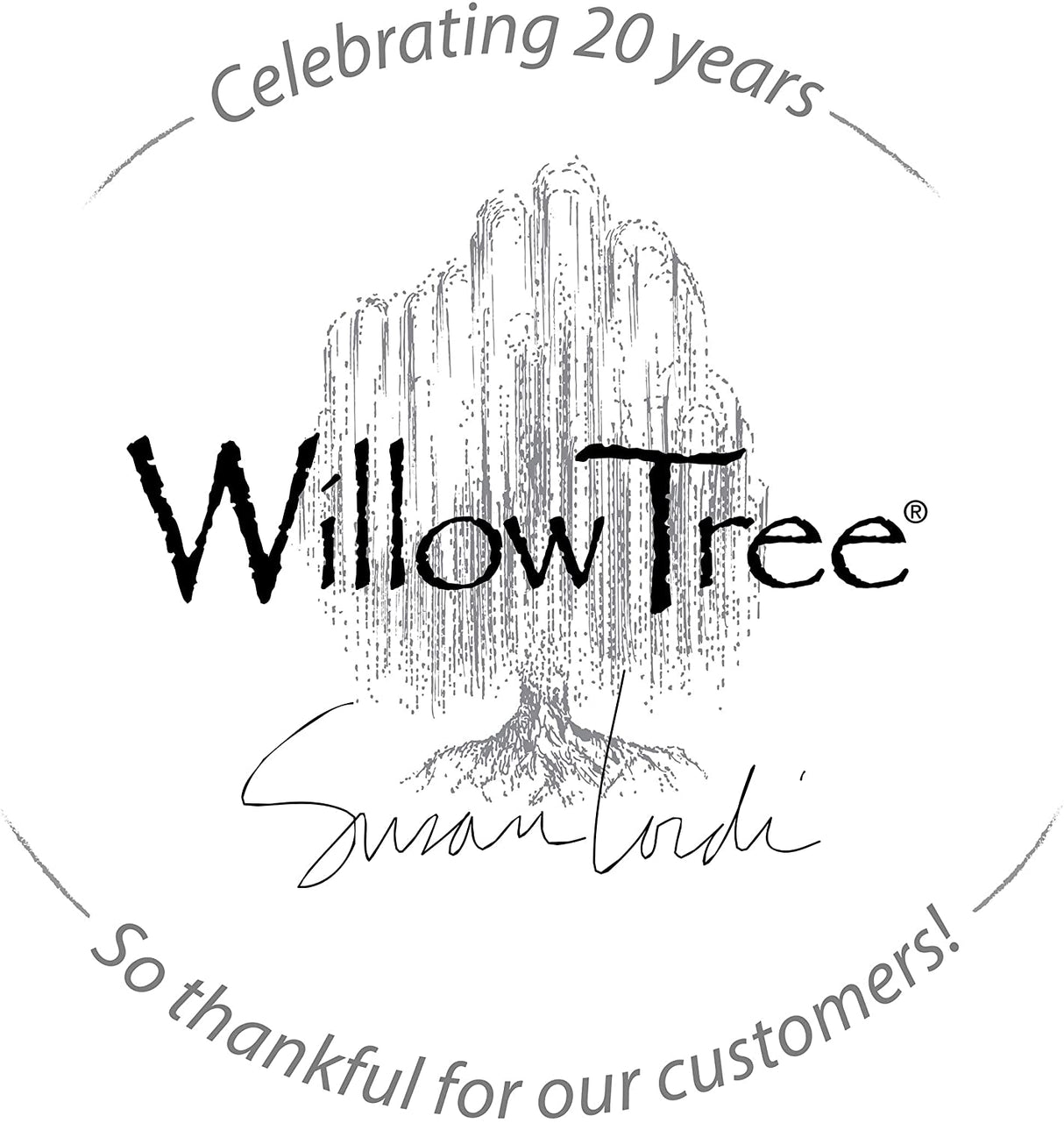 WILLOW TREE - Anniversary Figurine Design by Susan Lordi 15cm 26184