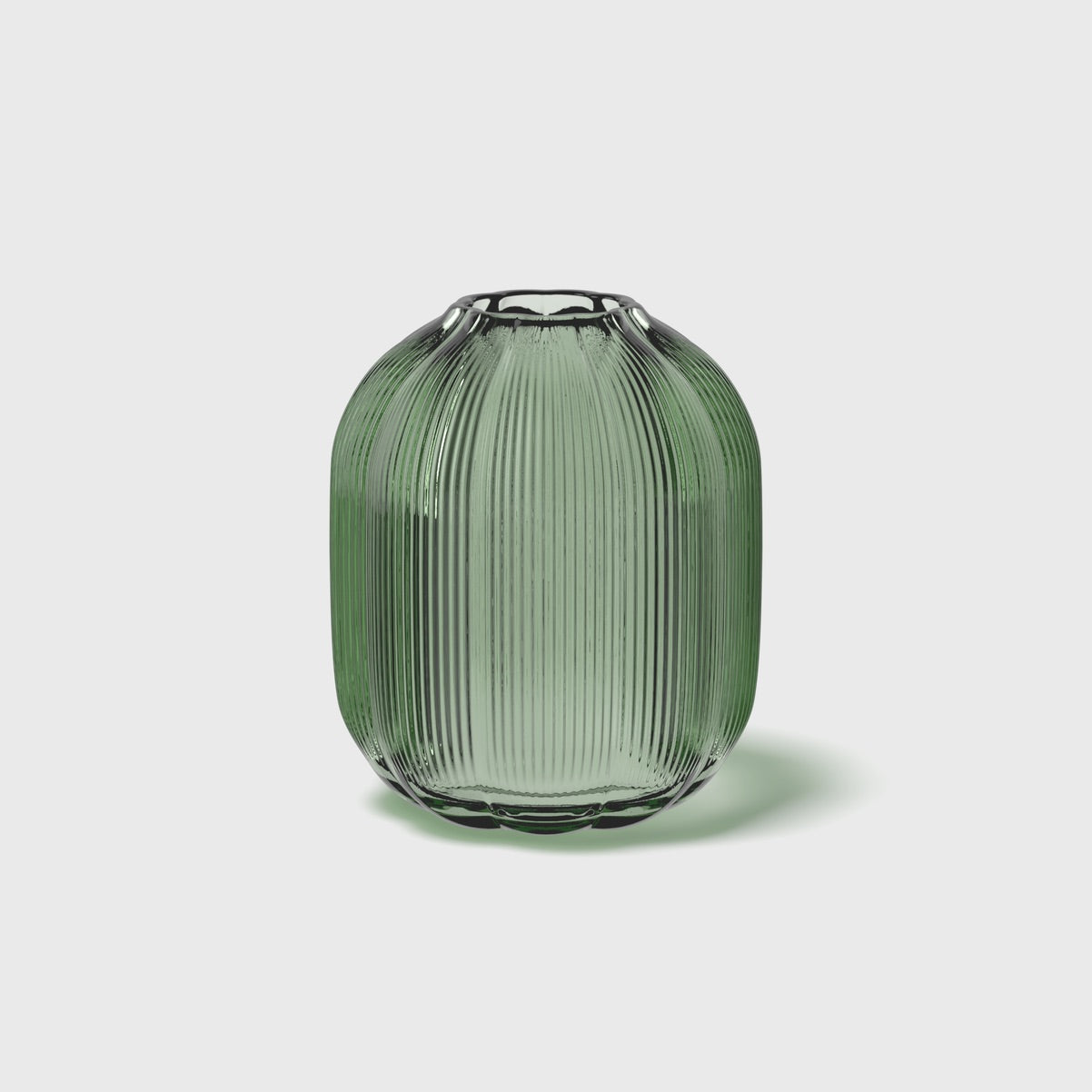 Vaso Fleur Villeroy & Boch in vetro verde 19 cm