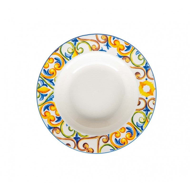 BRANDANI Medicea Servizio Tavola Piatti 18 Pezzi Porcellana 53705