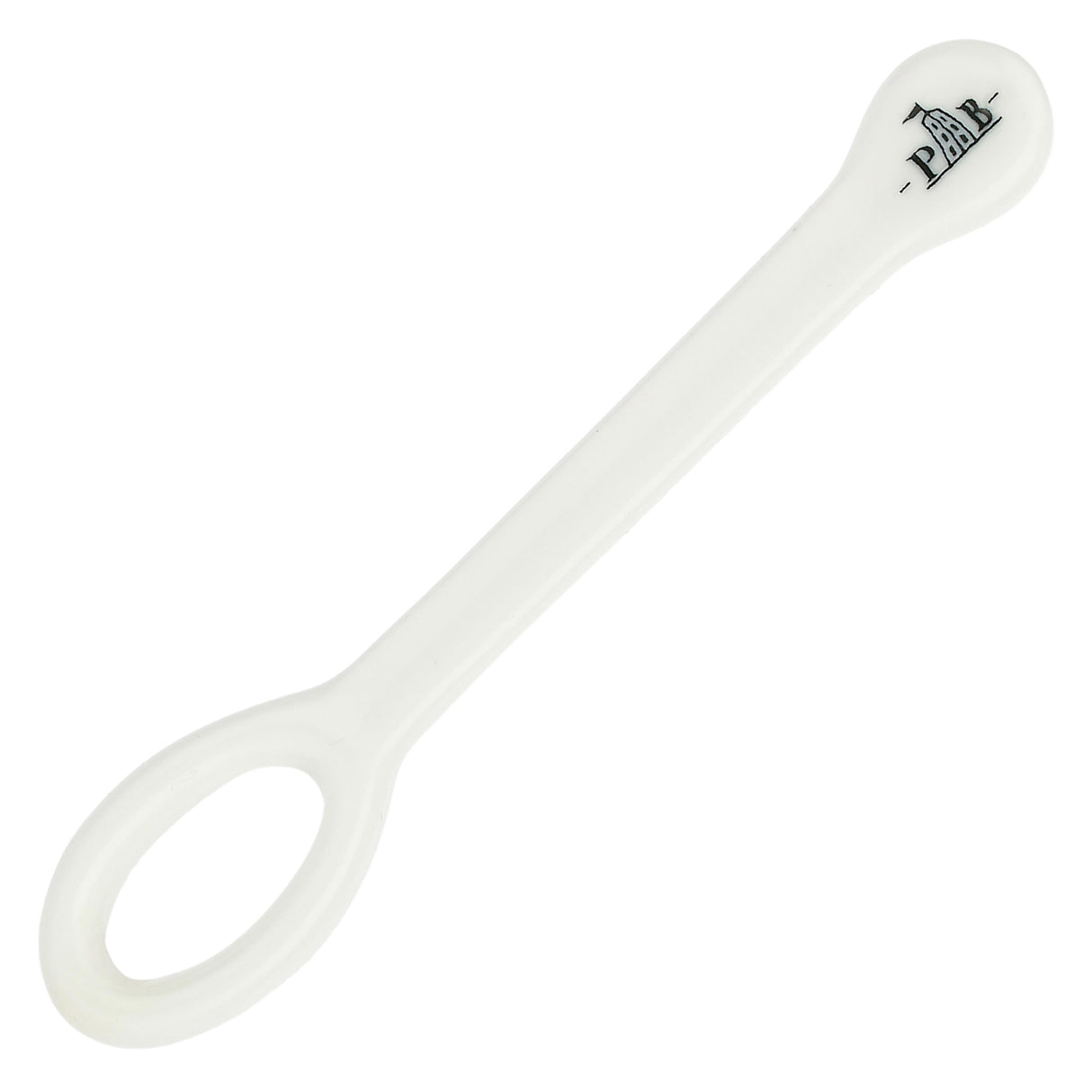 LA PORCELLANA BIANCA - Single "M" glass with 75ml spoon