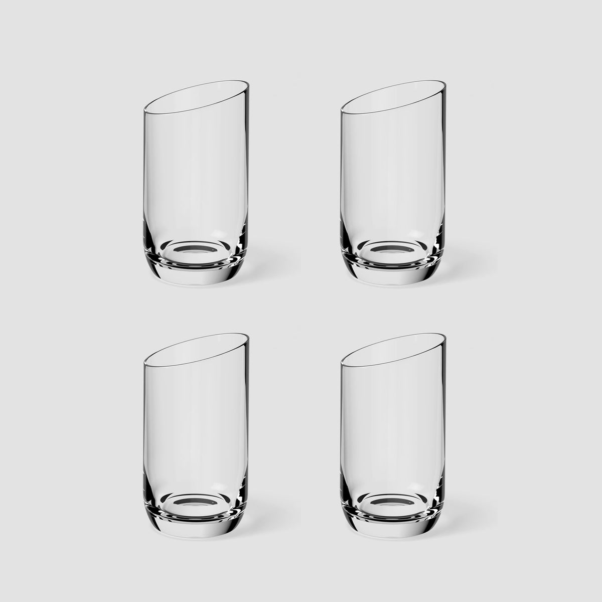 VILLEROY & BOCH NewMoon Bicchiere Acqua Set 4 Pezzi 200ml Cristallo