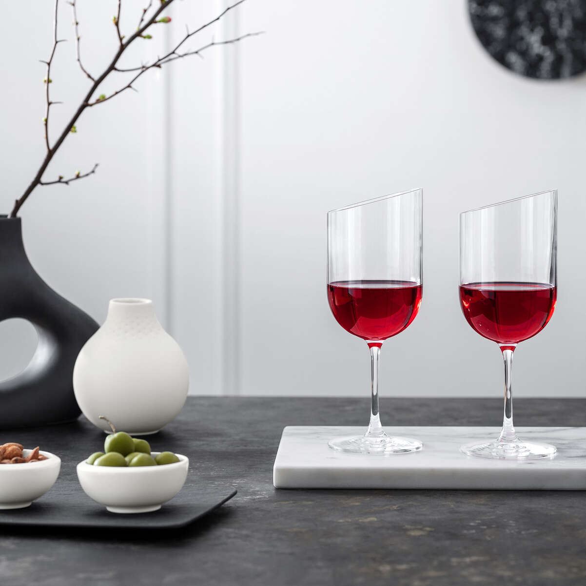 VILLEROY & BOCH NewMoon Calice Vino Rosso Set 4 Pezzi 200ml Cristallo