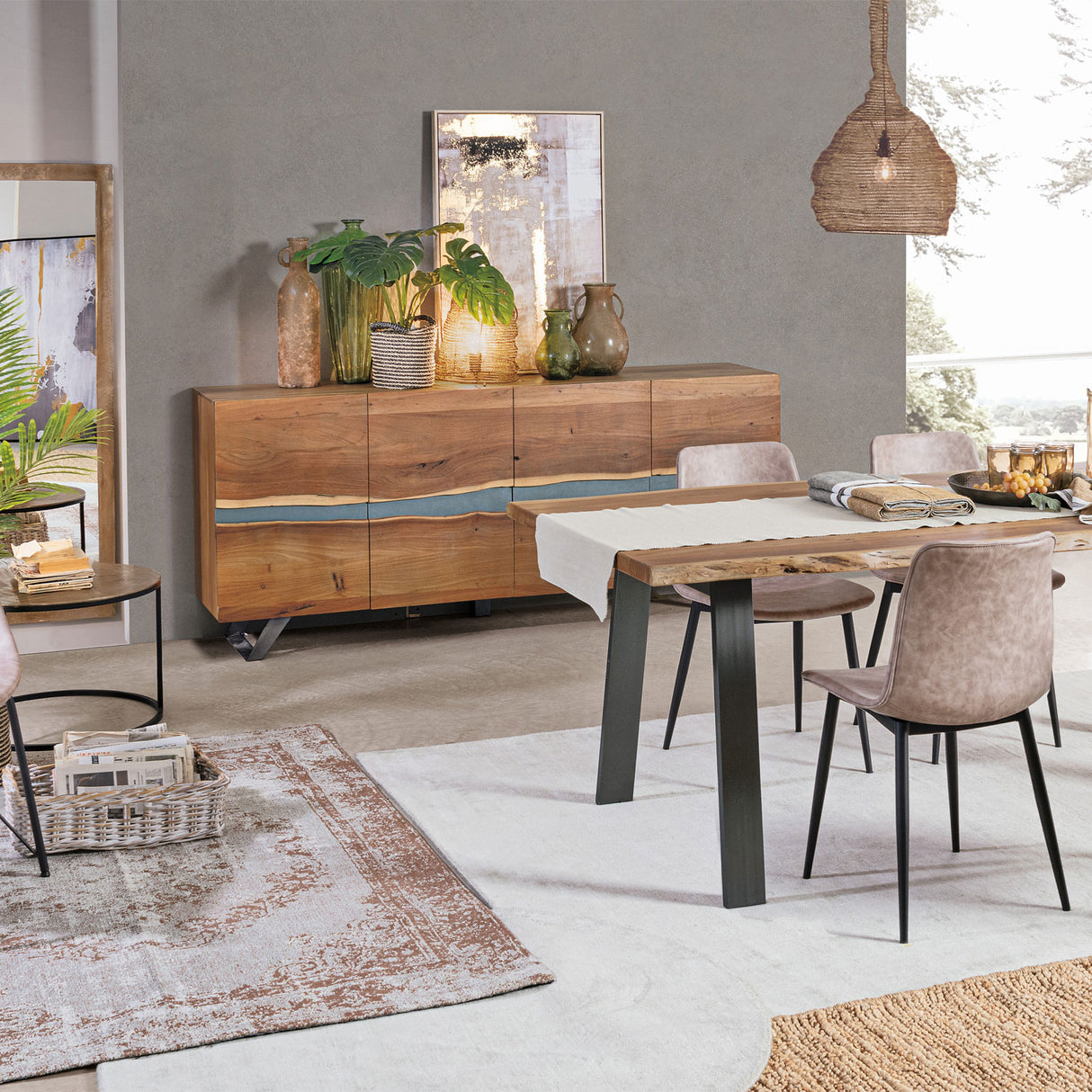 BIZZOTTO Quadro Dipinto Stampa su Tela Oro 62x92cm Astratto