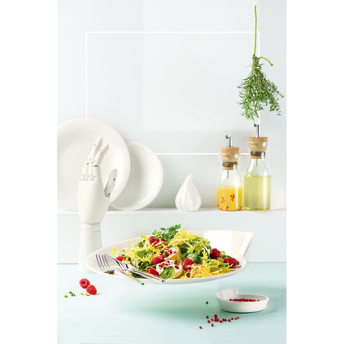 VILLEROY & BOCH NewWave Piatto di Presentazione Portata 30cm Porcellana