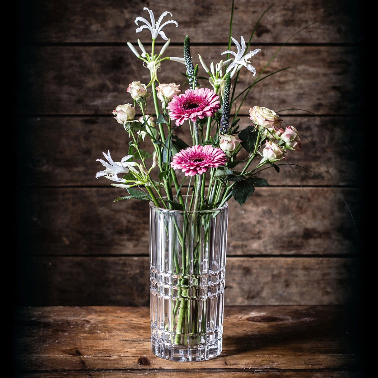 NACHTMANN Vaso Square in Cristallo 23cm