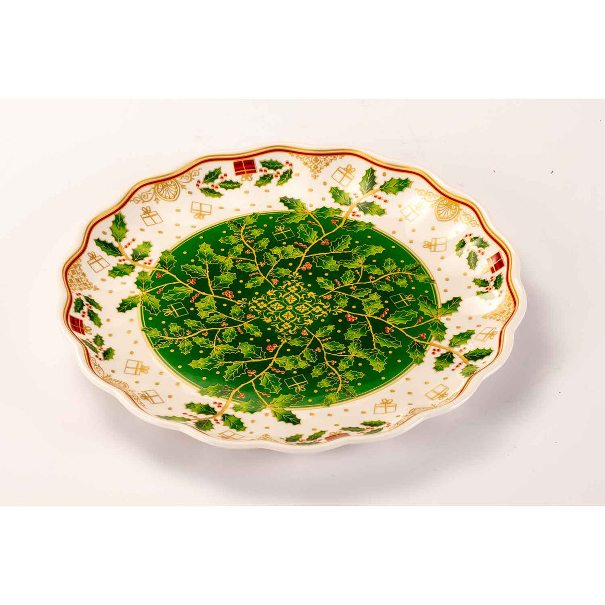 PALAIS ROYAL - Bowl Cup Christmas Decoration Christmas 28cm Porcelain