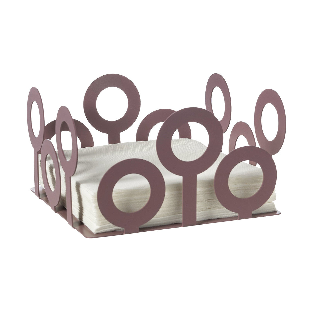 ARTI & MESTIERI Portatovaglioli Bollicine Viola Ametista 10x17,5cm