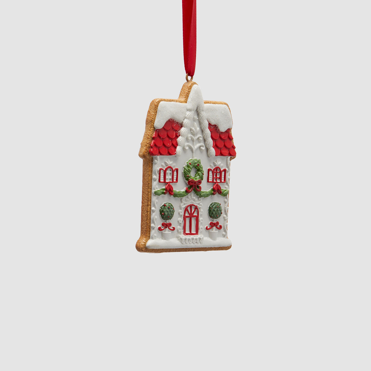 EDG Enzo De Gasperi Addobbo Decorazione Natalizia Casetta di Natale 11cm