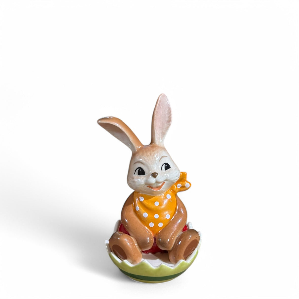 GOEBEL Statuina Coniglietto Pasquale 7cm Ceramica