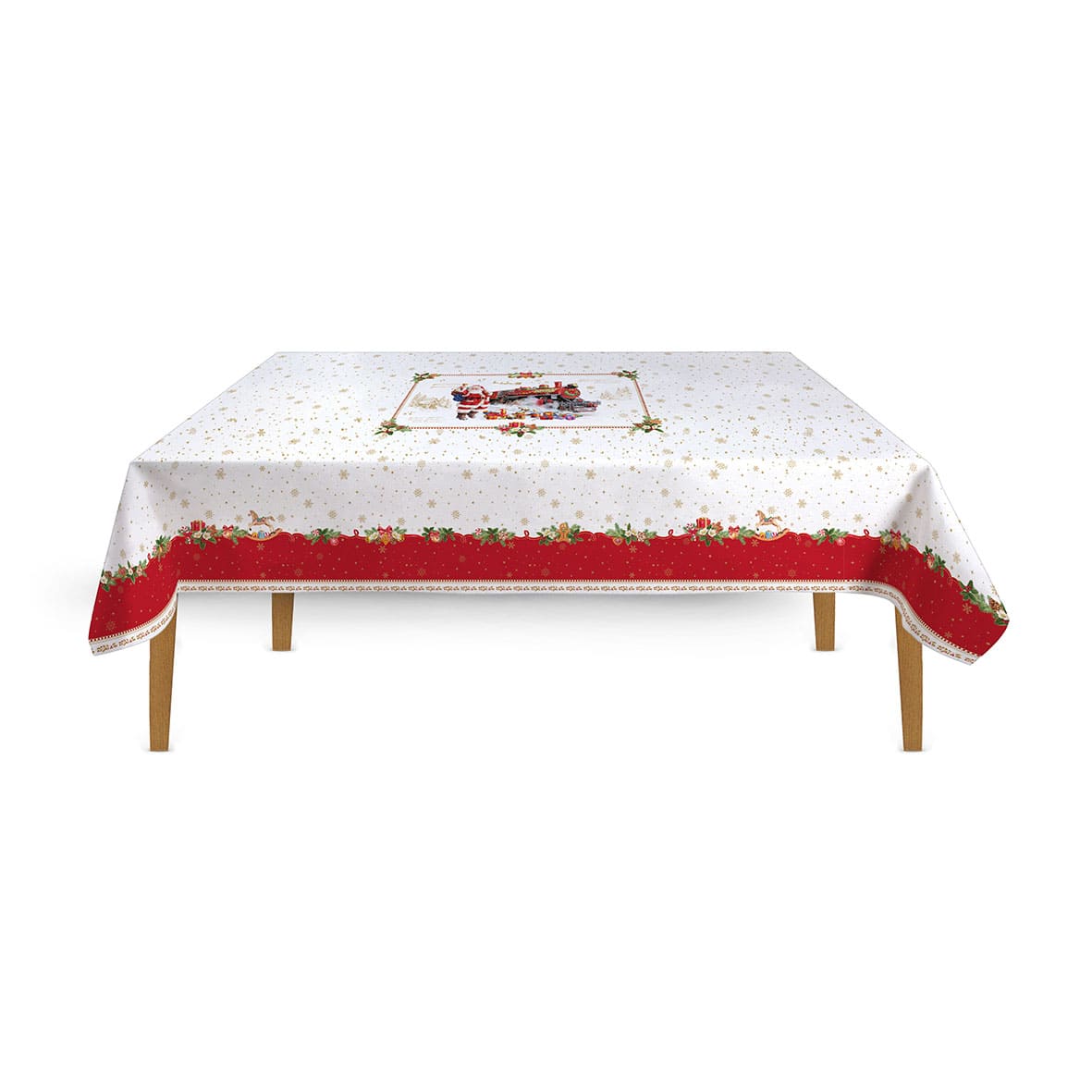 EASY LIFE Christmas Memories Tovaglia Rettangolare Natalizia 250x145cm Cotone
