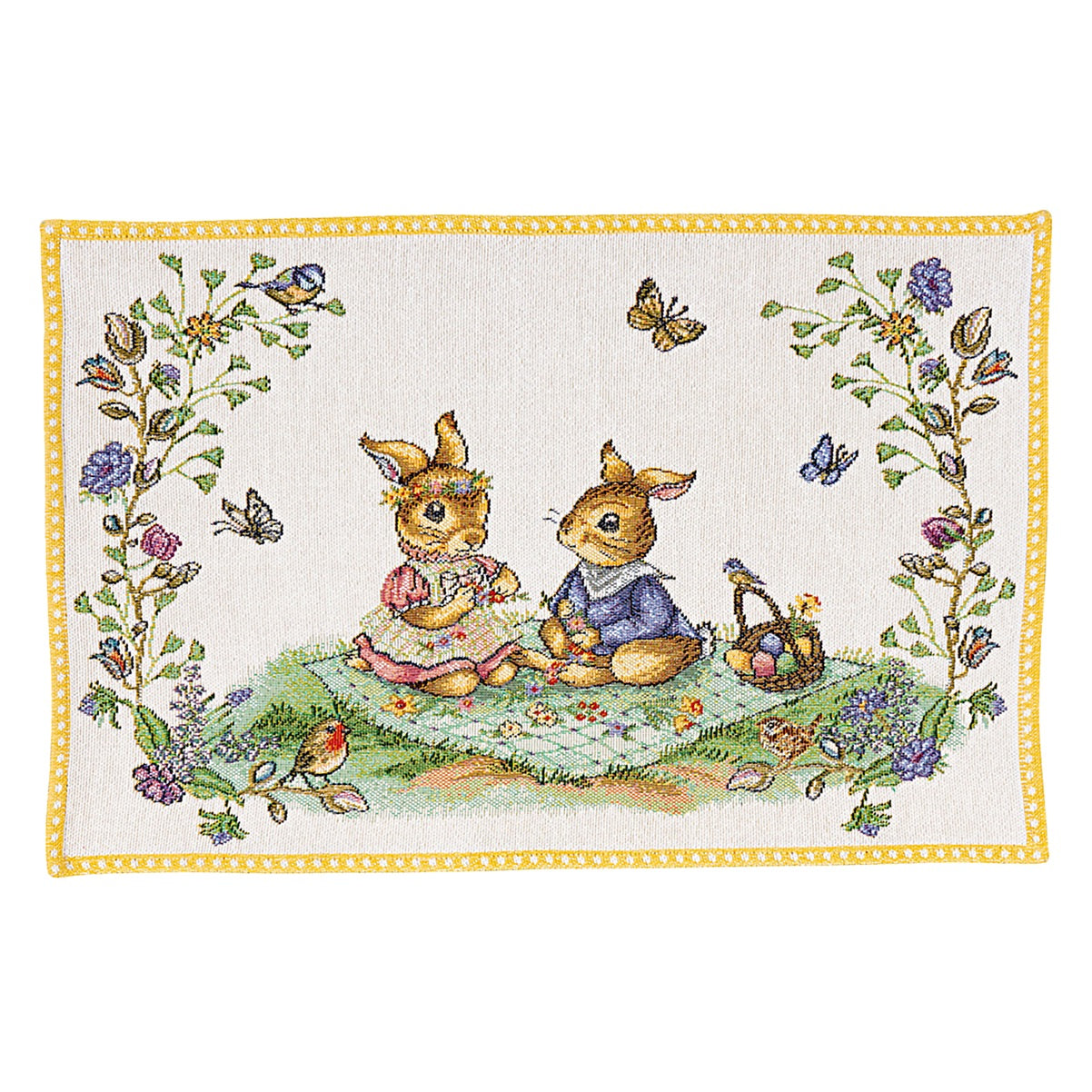 VILLEROY & BOCH Spring Fantasy Tovaglietta Picnic 32x48cm Gobelin Cotone