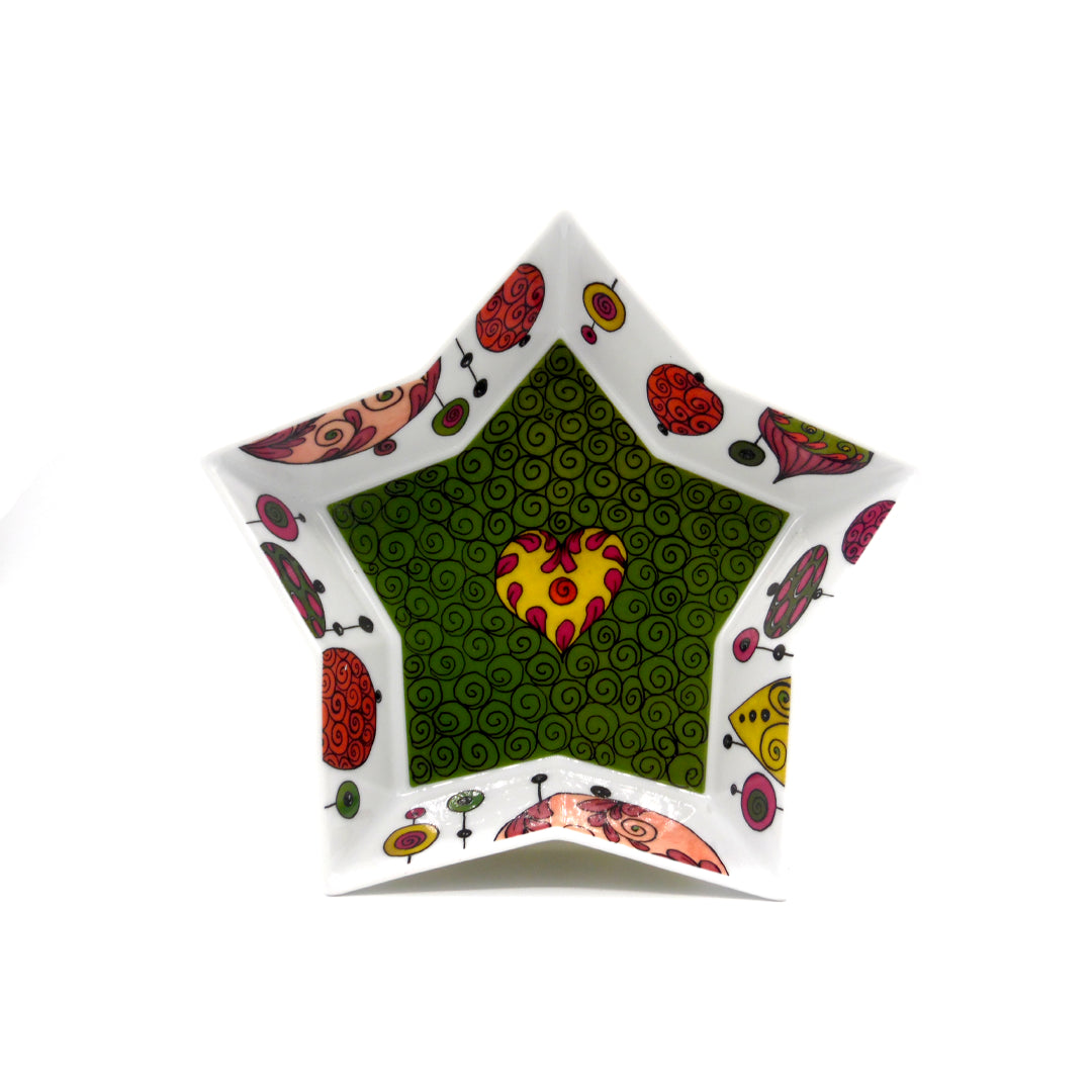 HUTSCHENREUTHER Cup Bowl Chocolate Holder Christmas Star