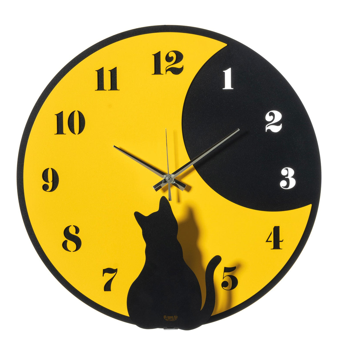 ARTI & MESTIERI Orologio Moon Whiskers Nero E Giallo