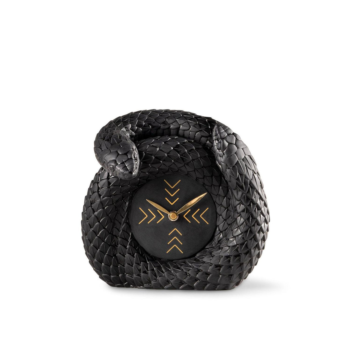 LLADRO' Orologio Snakes 21x22cm Porcellana