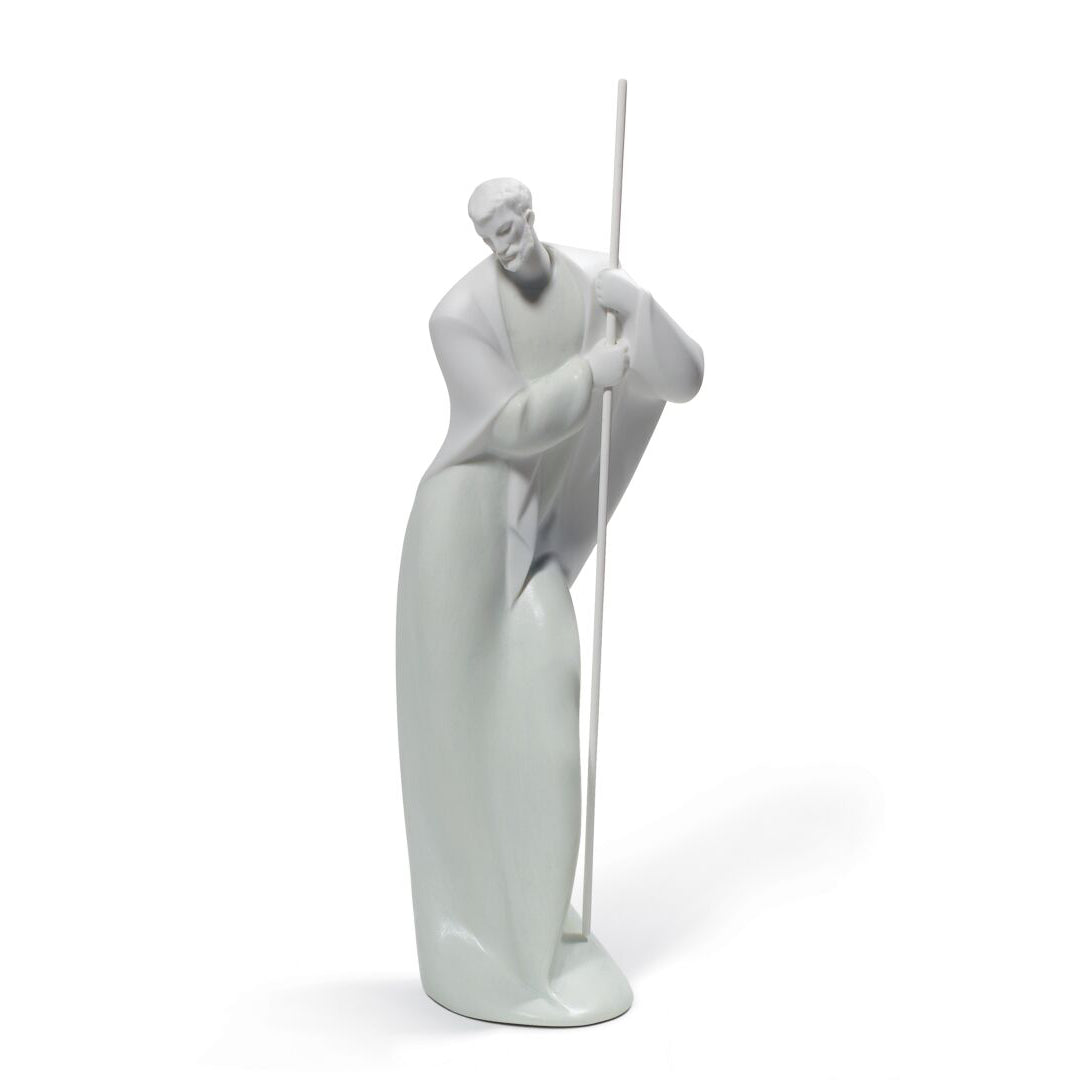 LLADRO' - Figura Statua Natività Porcellana Natività San Giuseppe Natale 22cm