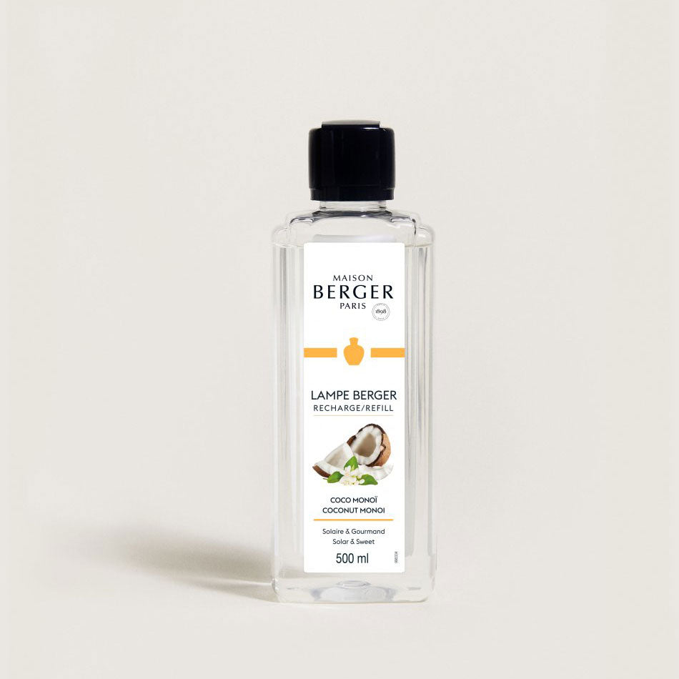 LAMPE BERGER Ricarica per Lampada Catalitica 500ml Coco Monoi