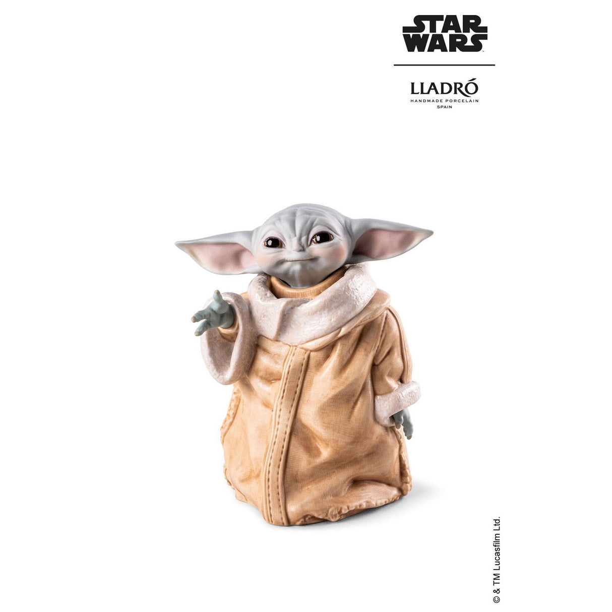 LLADRO' Scultura Grogu™ 15x14cm Porcellana