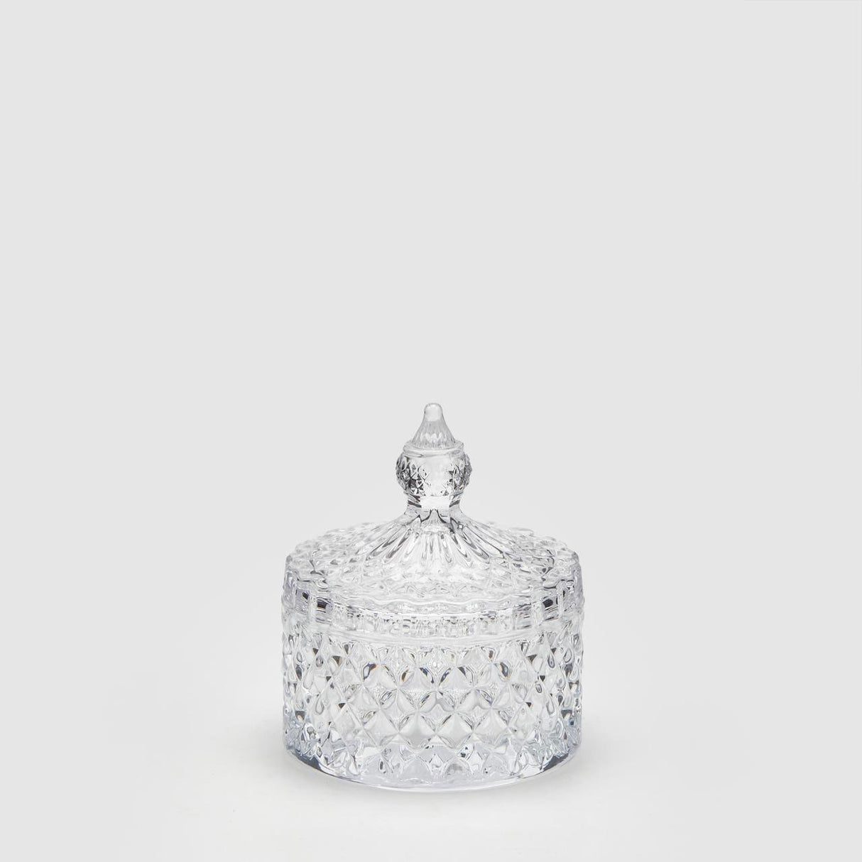 EDG Enzo De Gasperi Scatola Contenitore Diamond 10x8,5cm Vetro