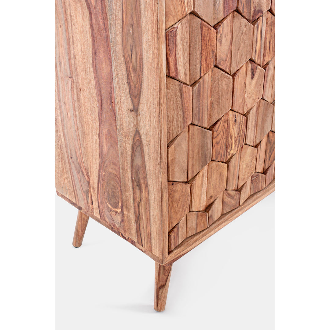 BIZZOTTO Credenza Kant Madia Mobile Legno Salotto Soggiorno 145x77cm 0746519