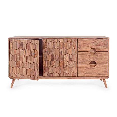 BIZZOTTO Credenza Kant Madia Mobile Legno Salotto Soggiorno 145x77cm 0746519