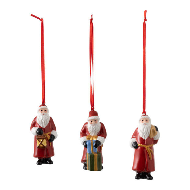VILLEROY & BOCH - Nostalgic Ornaments set addobbi Babbo Natale - Natale