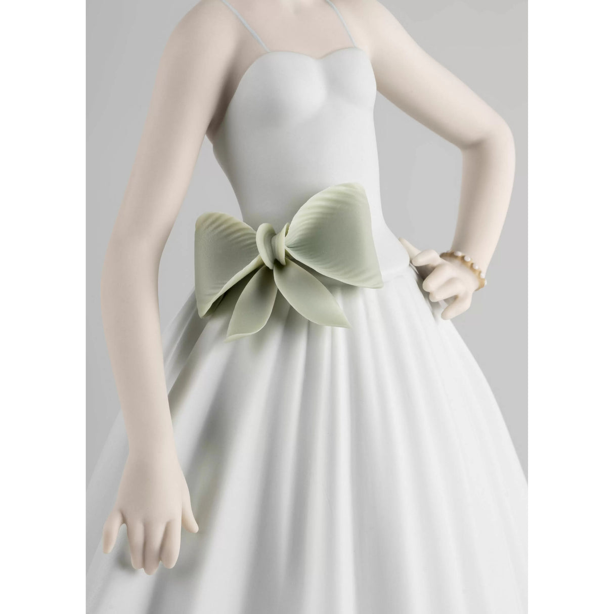 LLADRO' Figure Statue Woman Gala Evening Porcelain 34cm Limited Series