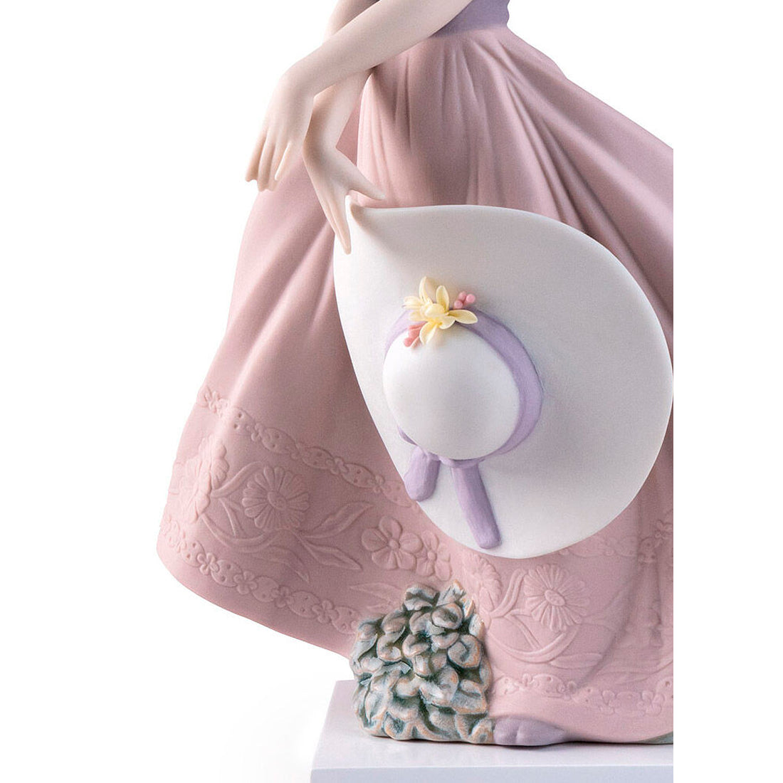 Lladró - Statua Scultura Figura Pamela al vento 01009533